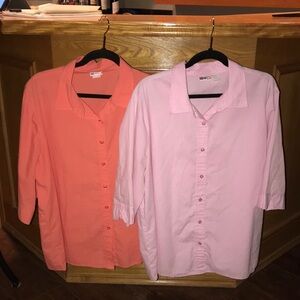 American Sweetheart Women’s Button Front Blouses -XX